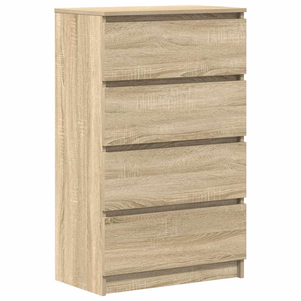 Sideboard Sonoma Oak 60x35x98.5 cm Engineered Wood