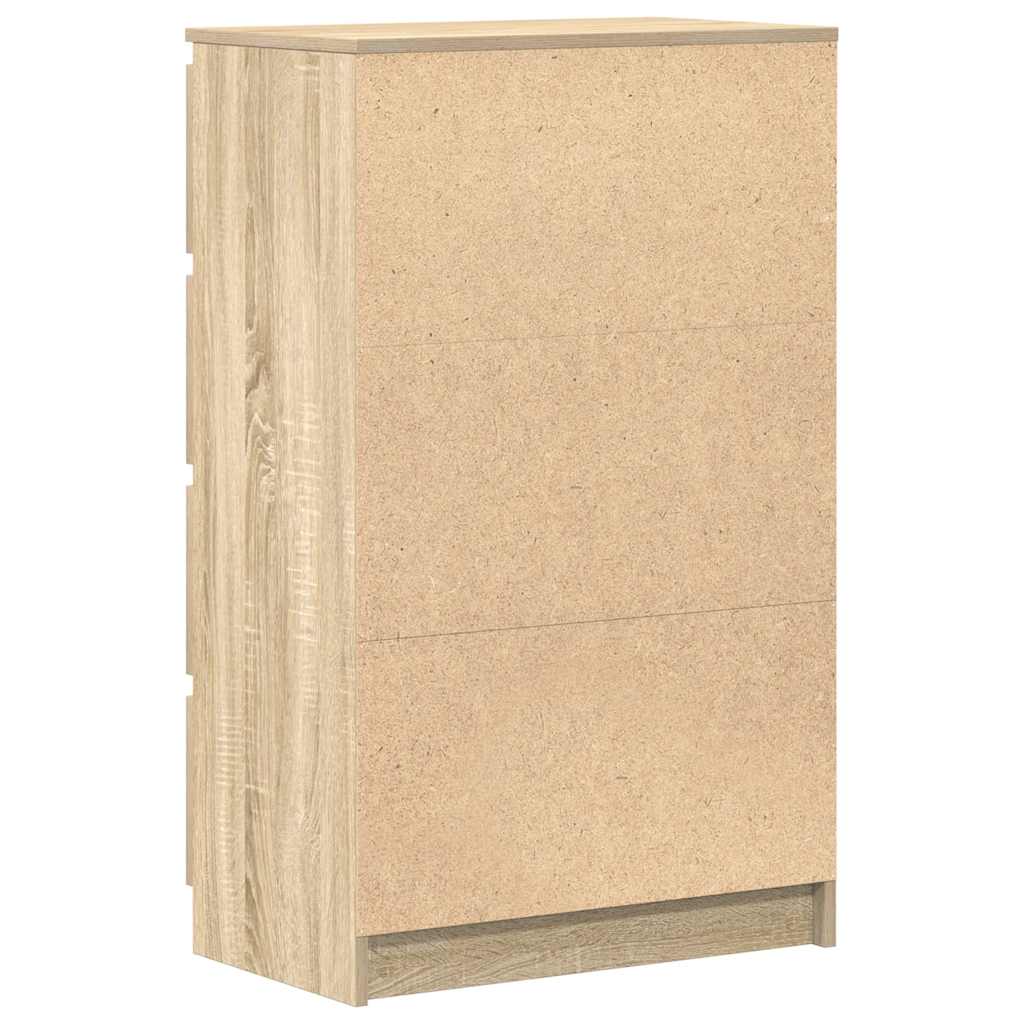 Sideboard Sonoma Oak 60x35x98.5 cm Engineered Wood