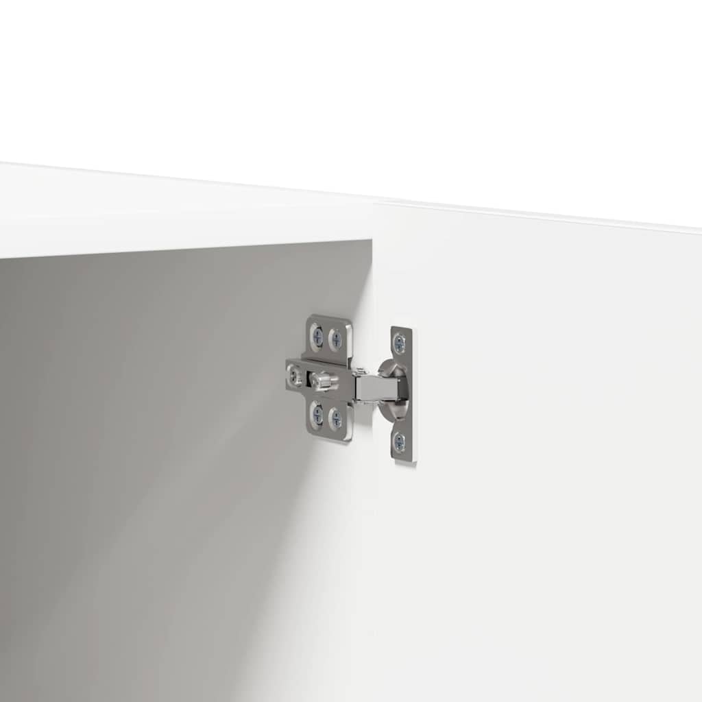 Wardrobe White 80x52x180 cm Engineered Wood