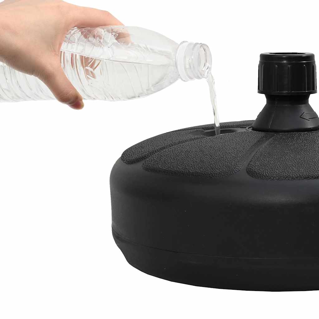 Umbrella Base Sand/Water Filled 15 L Black