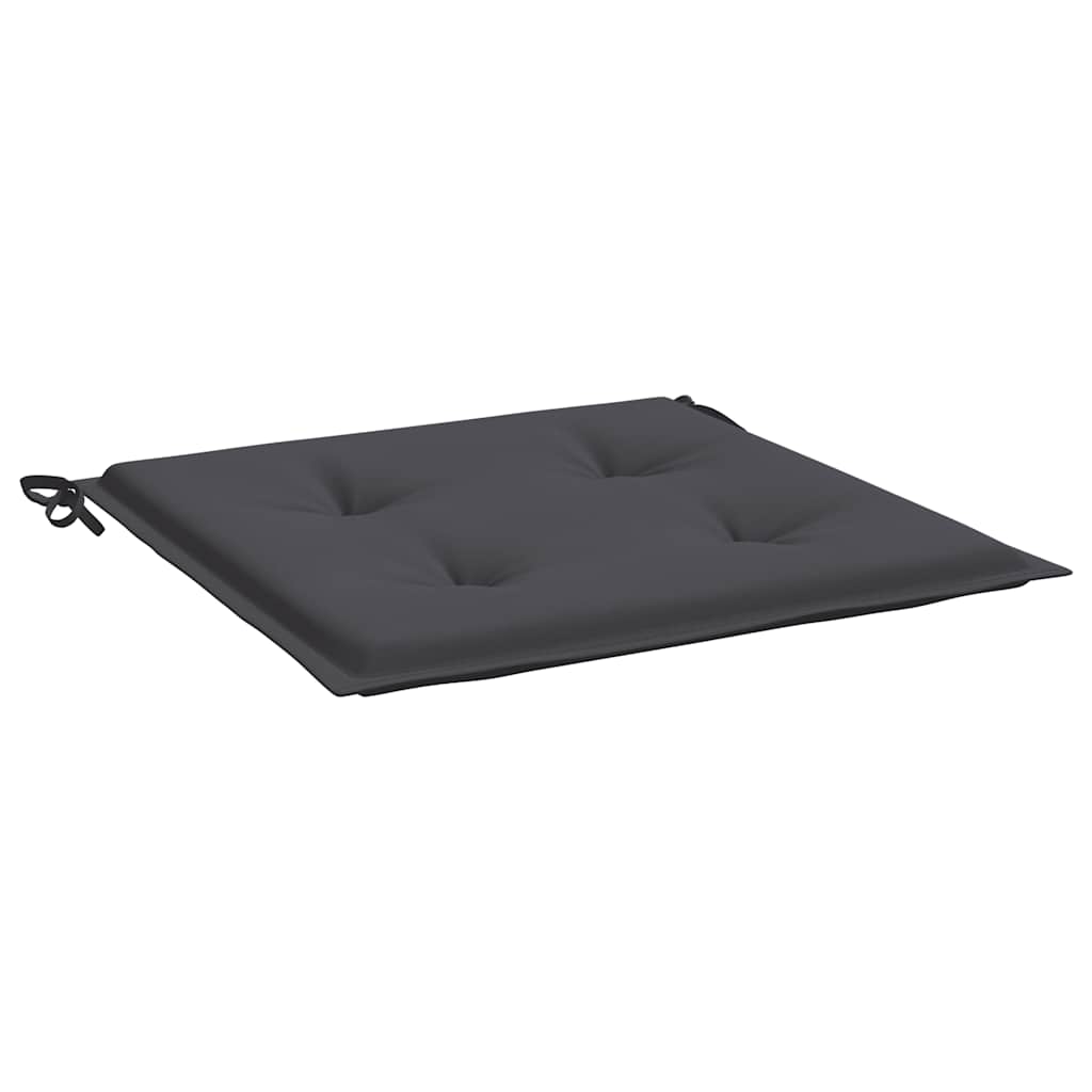 Garden Chair Cushions 4 pcs Anthracite 40x40x4 cm Oxford Fabric