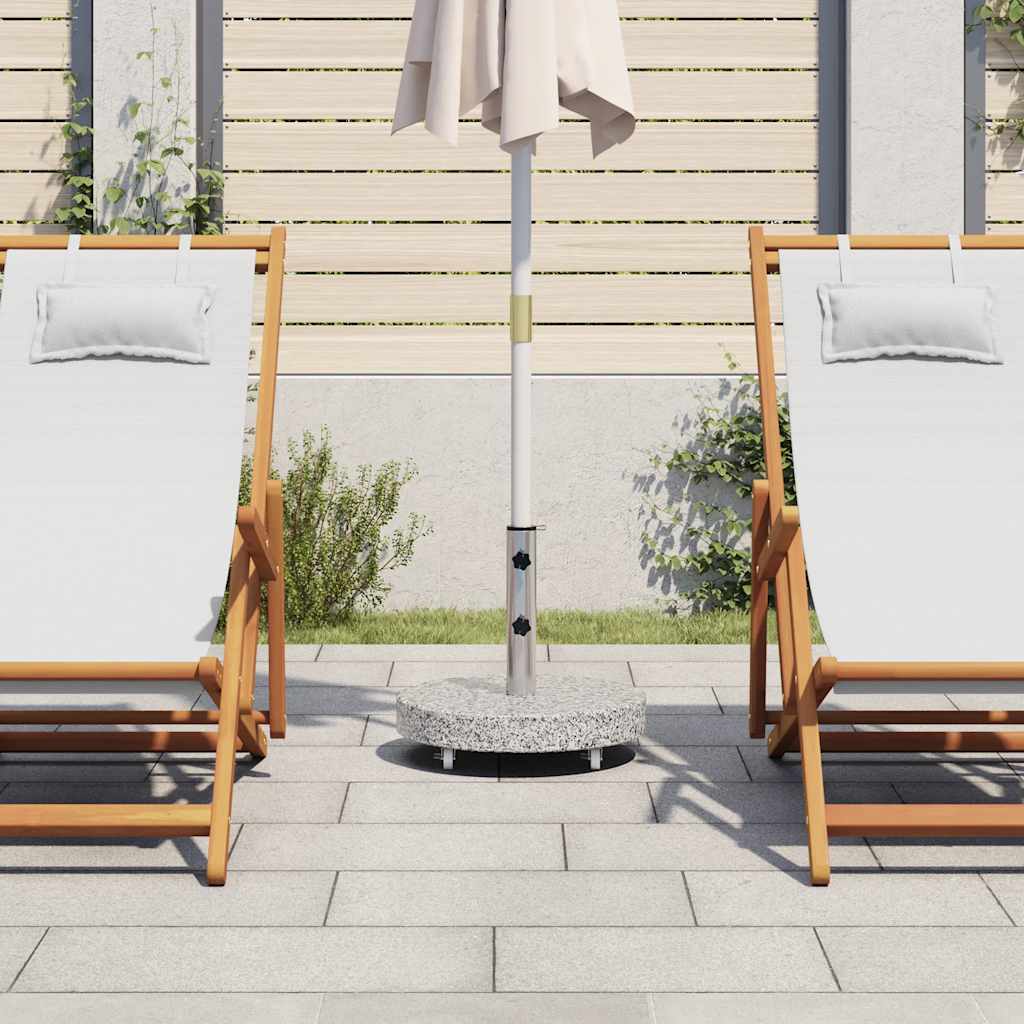 Parasol Base Granite 30 kg Round Grey