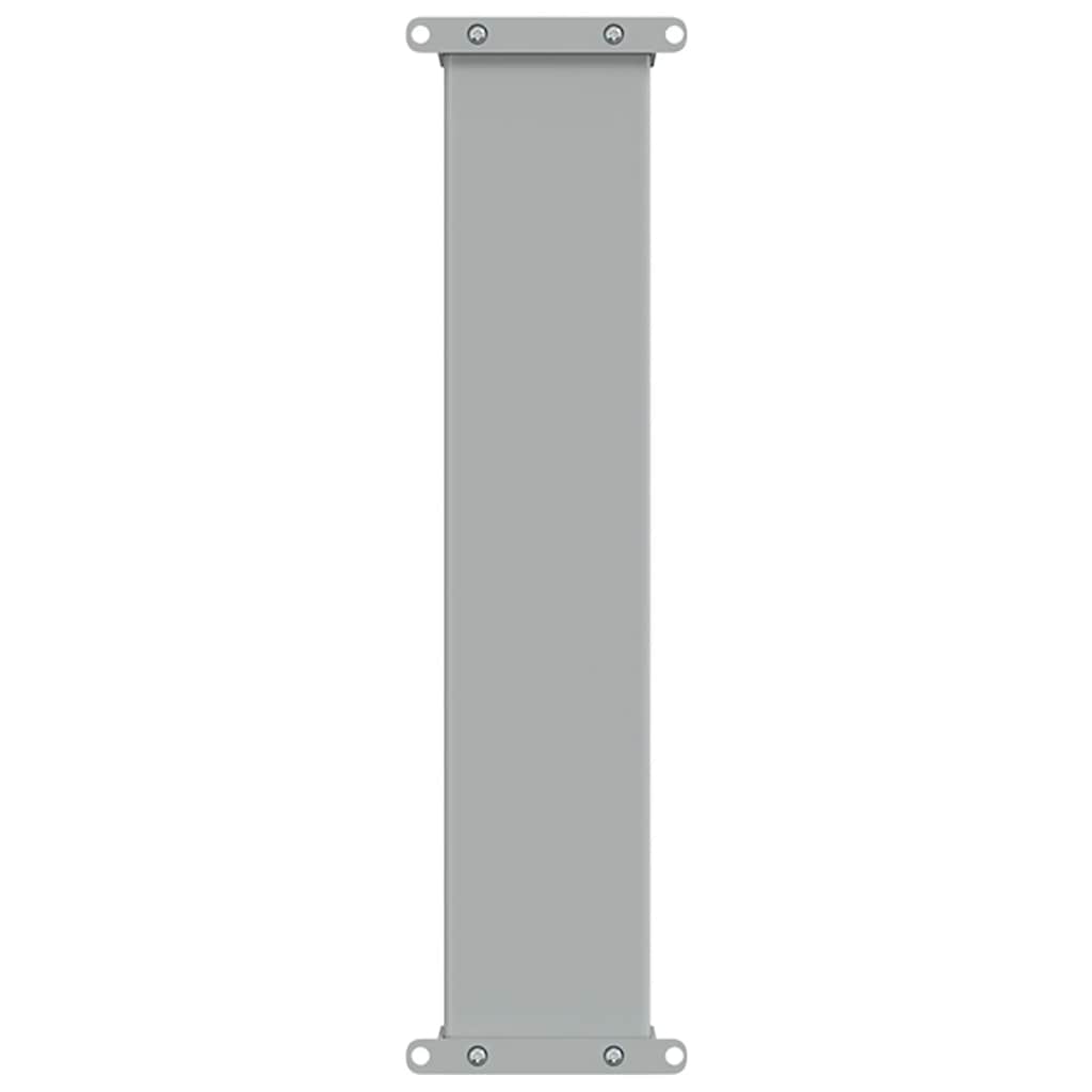 Patio Retractable Side Awning 60x300 cm Black