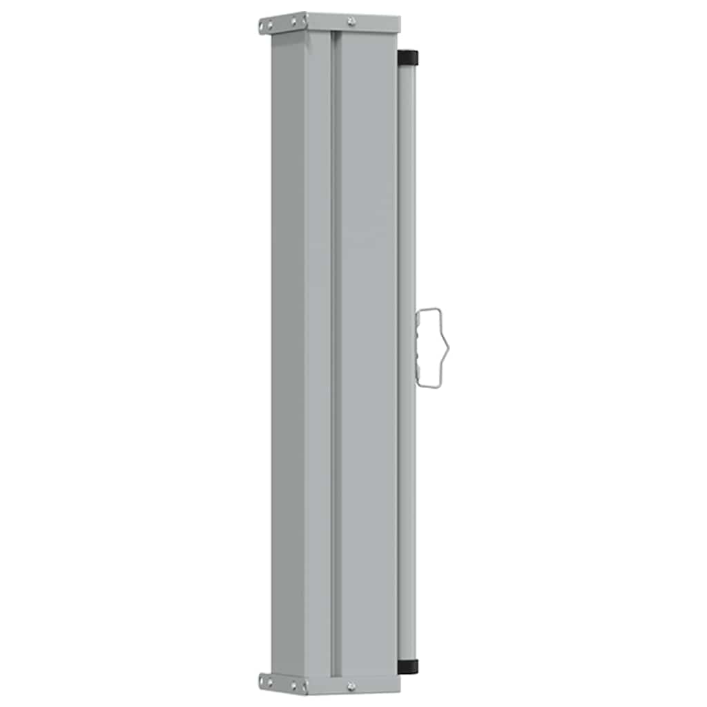 Patio Retractable Side Awning 80x300 cm Black