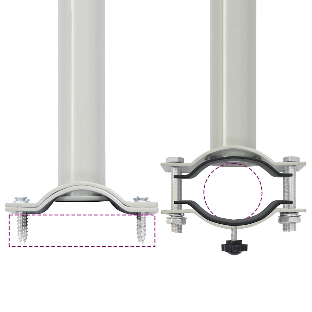 Patio Retractable Side Awning 80x300 cm Cream