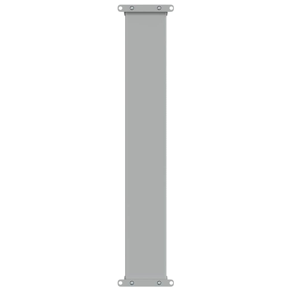 Patio Retractable Side Awning 80x300 cm Grey