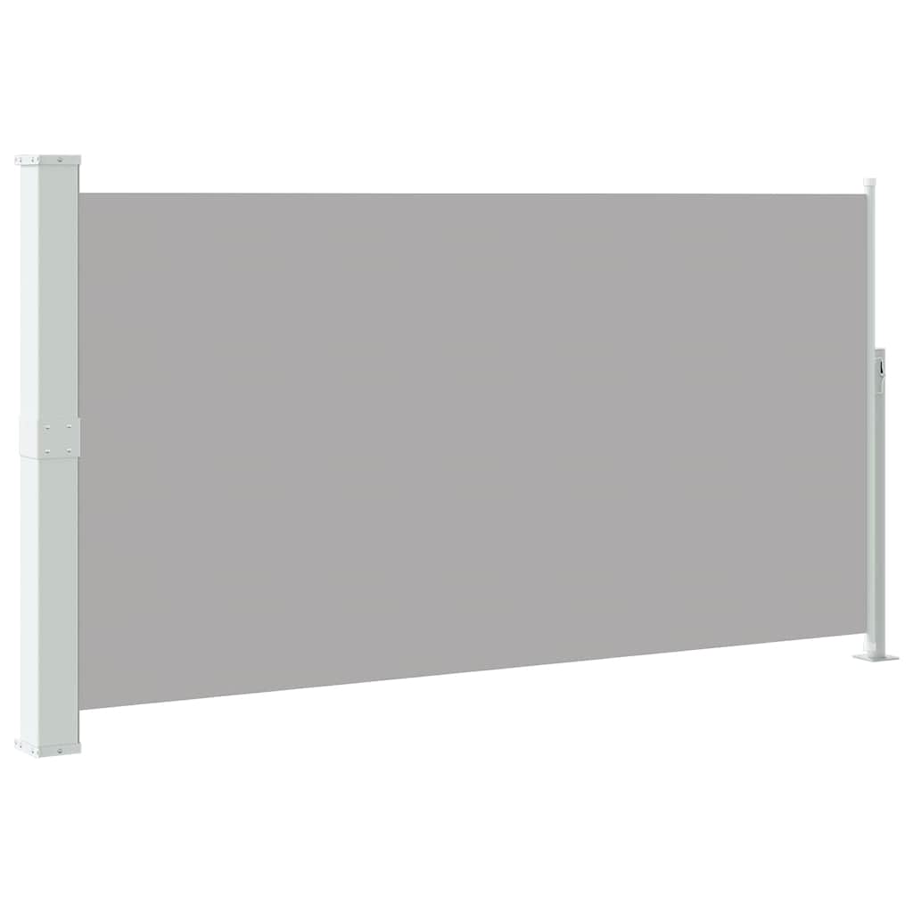 Patio Retractable Side Awning 170x300 cm Grey