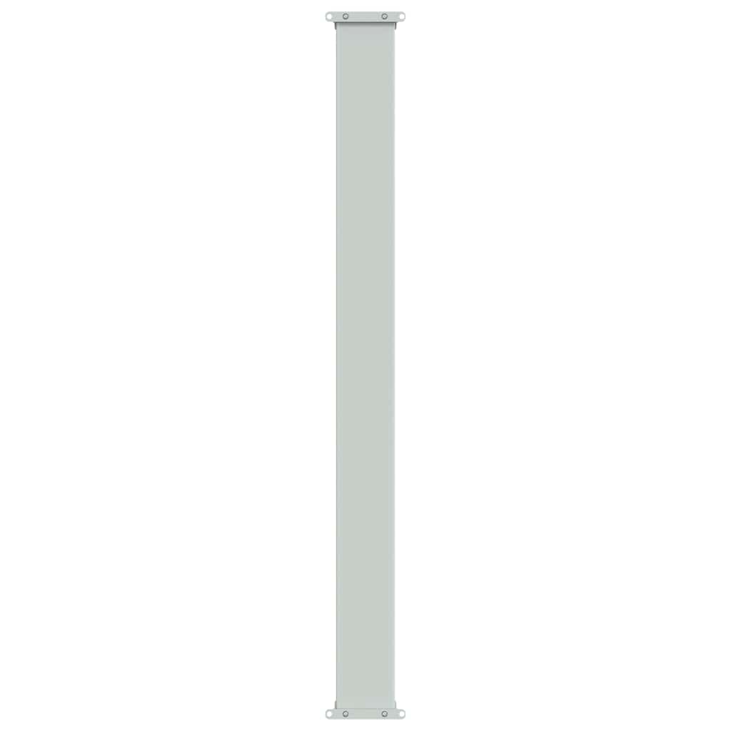 Patio Retractable Side Awning 100x500 cm Grey