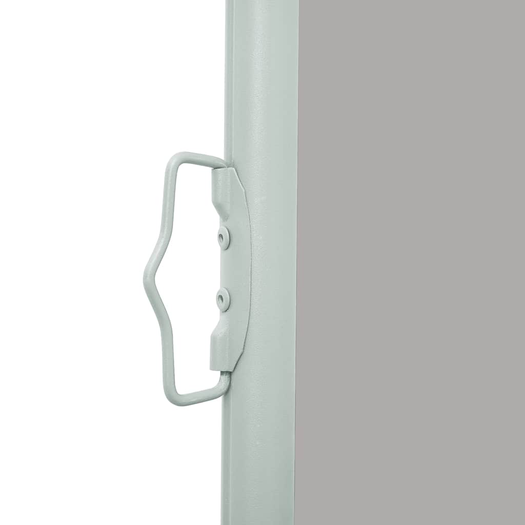 Patio Retractable Side Awning 100x514 cm Grey