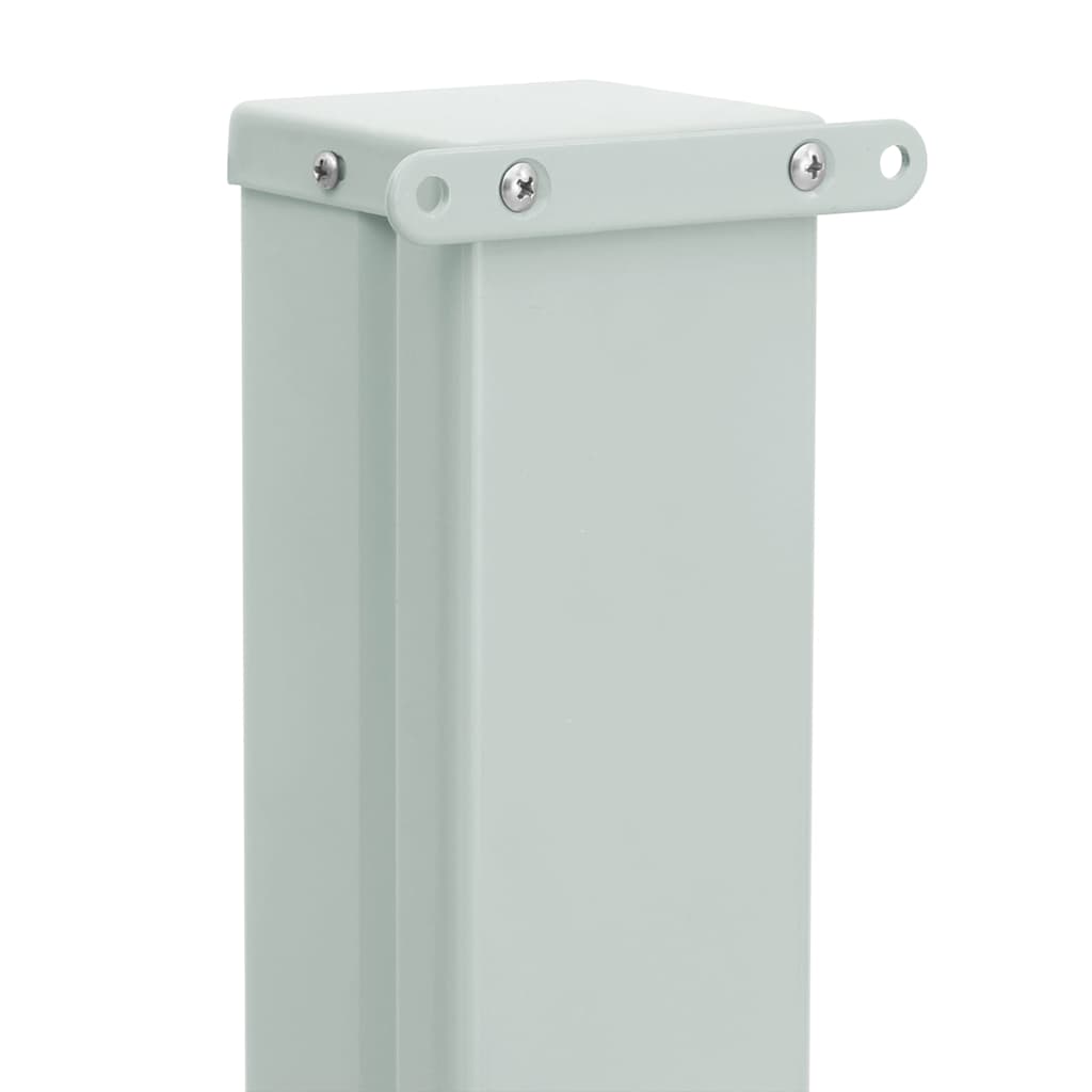 Patio Retractable Side Awning 100x514 cm Grey