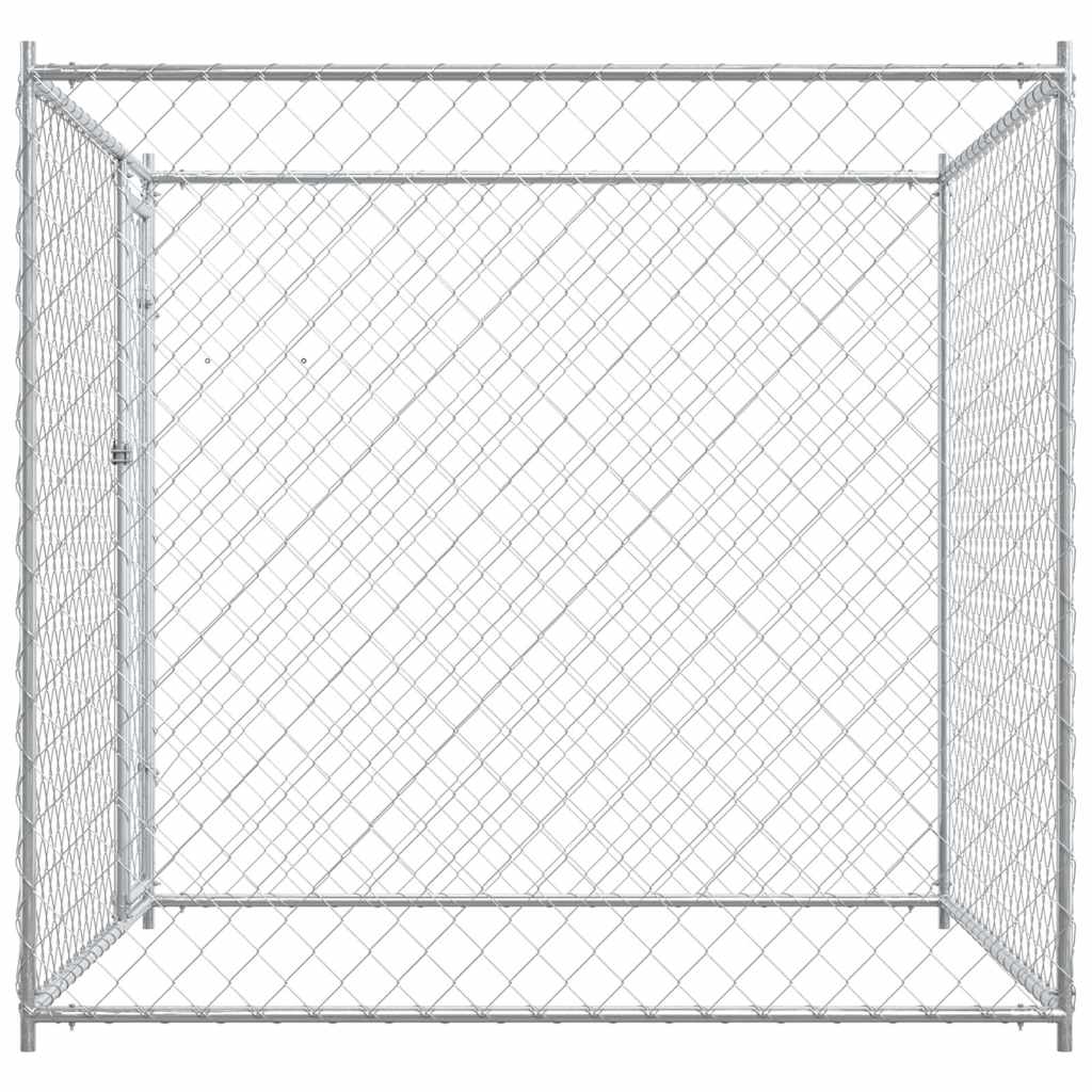 Outdoor Dog Kennel 193x193x185 cm