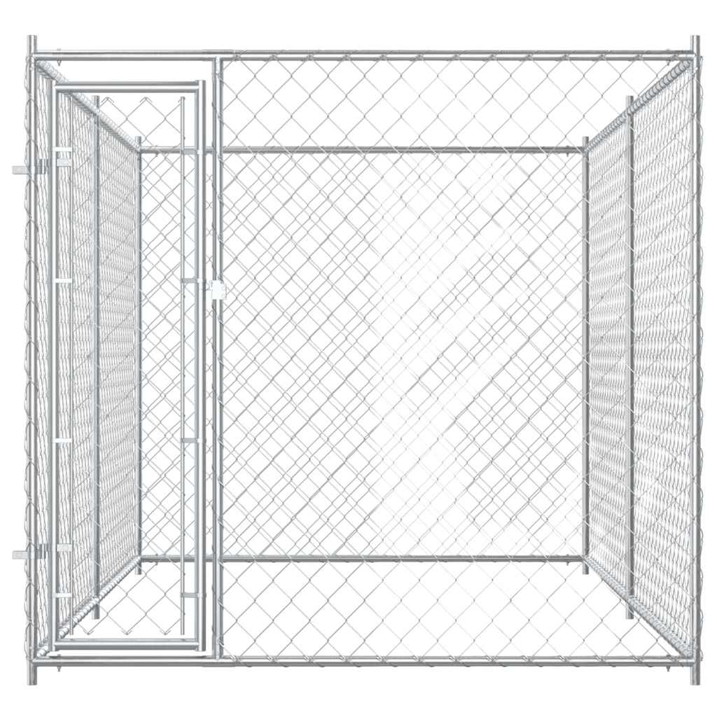 Outdoor Dog Kennel 193x193x185 cm