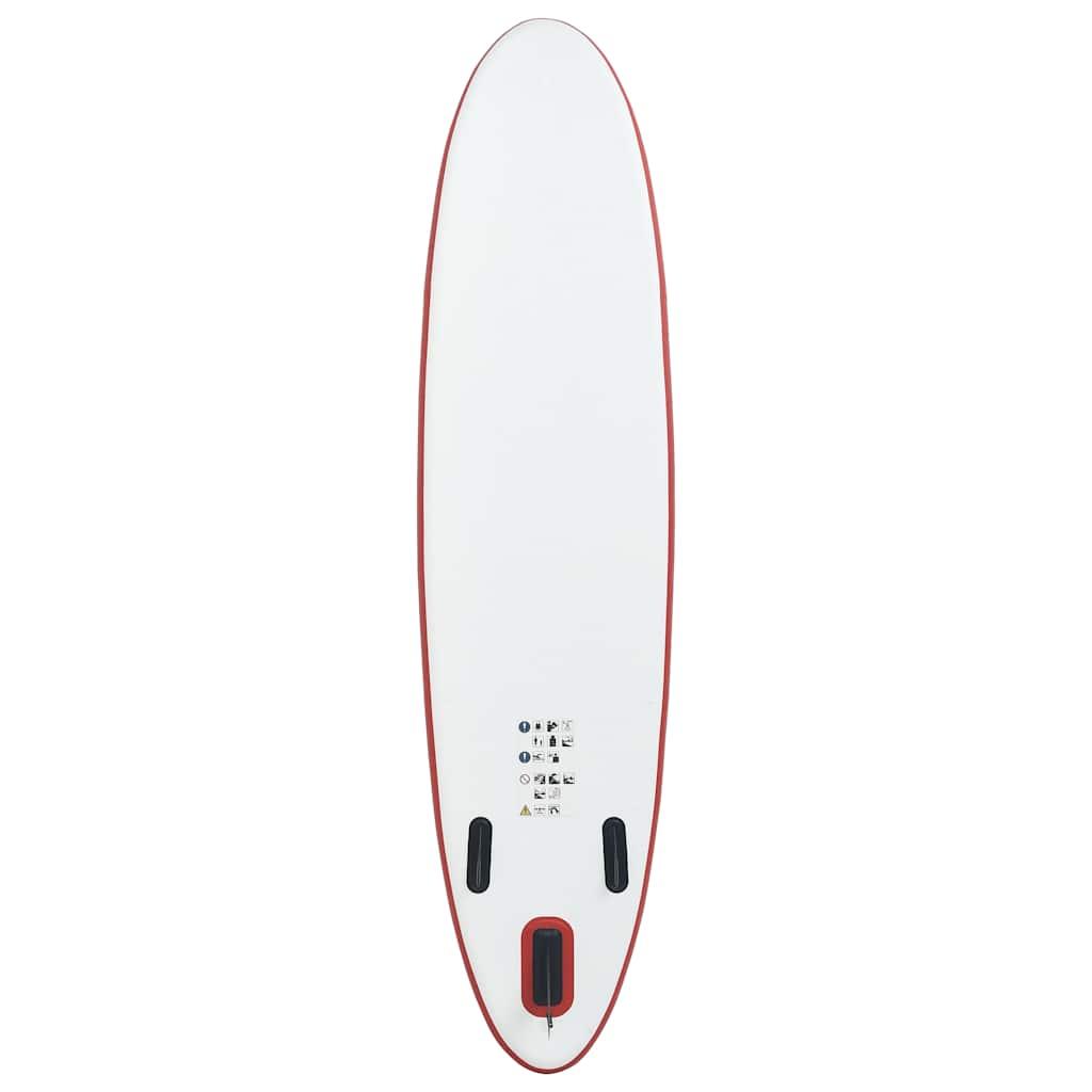 Stand Up Paddle Board Set SUP Surfboard Inflatable Red and White
