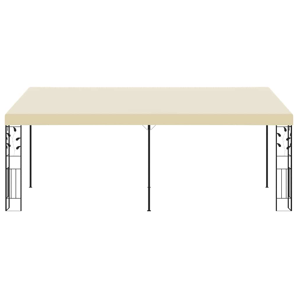 Wall-mounted Gazebo 6x3x2.5 m Cream