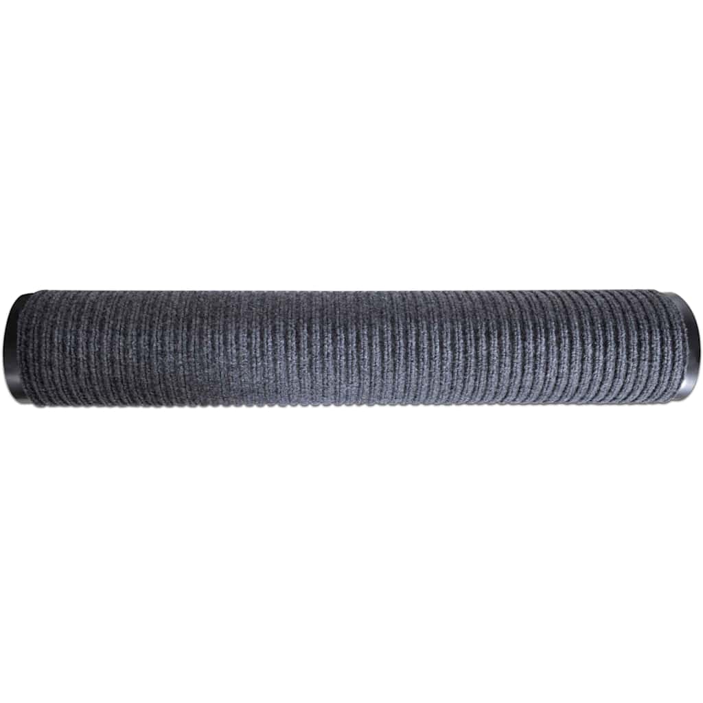 Door Mat Grey 117x220 cm PVC
