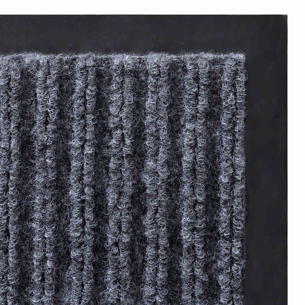Door Mat Grey 117x220 cm PVC