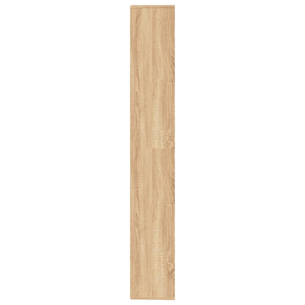 Book Cabinet/Room Divider Sonoma Oak 155x24x160 cm