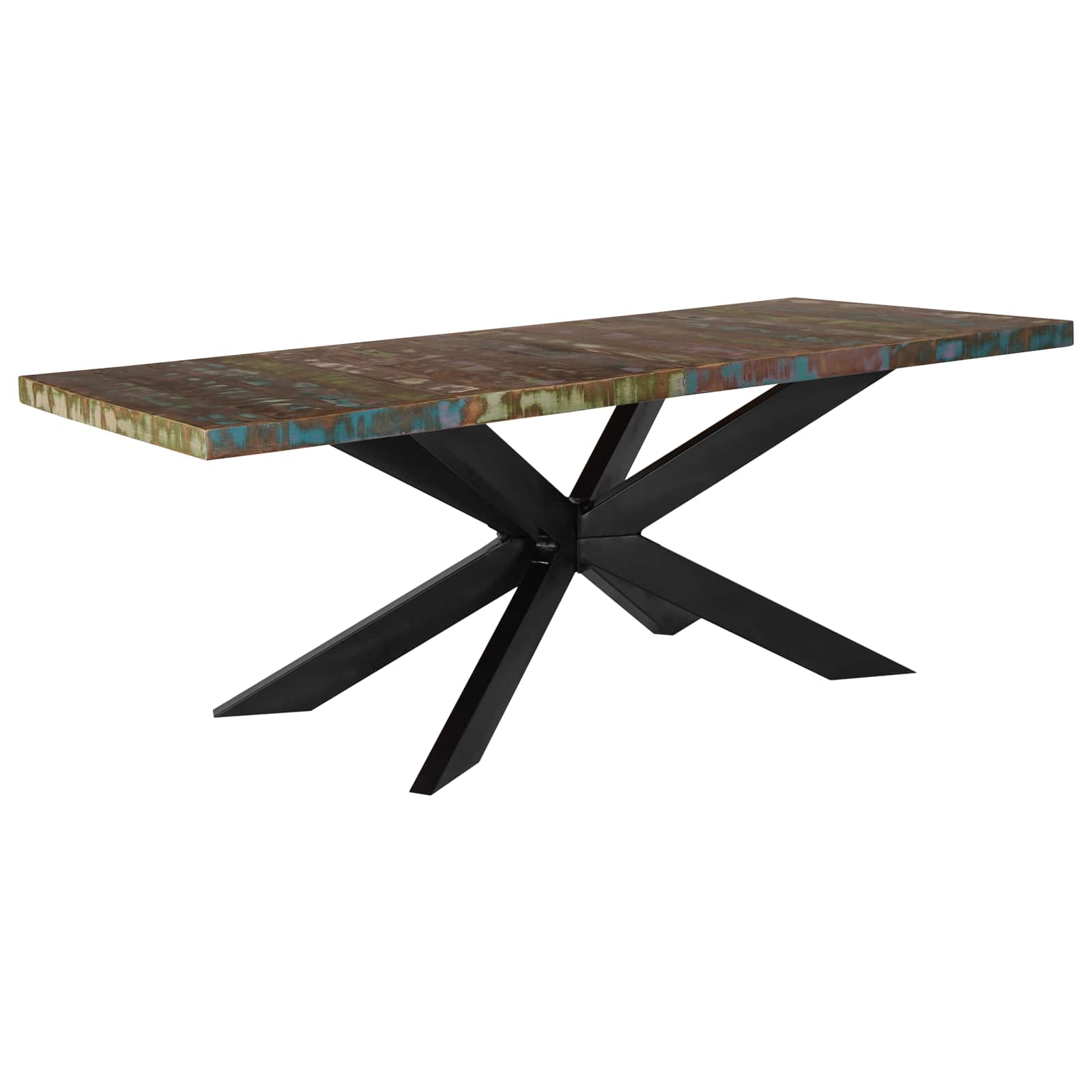 Dining Table 180x90x76 cm Solid Reclaimed Wood