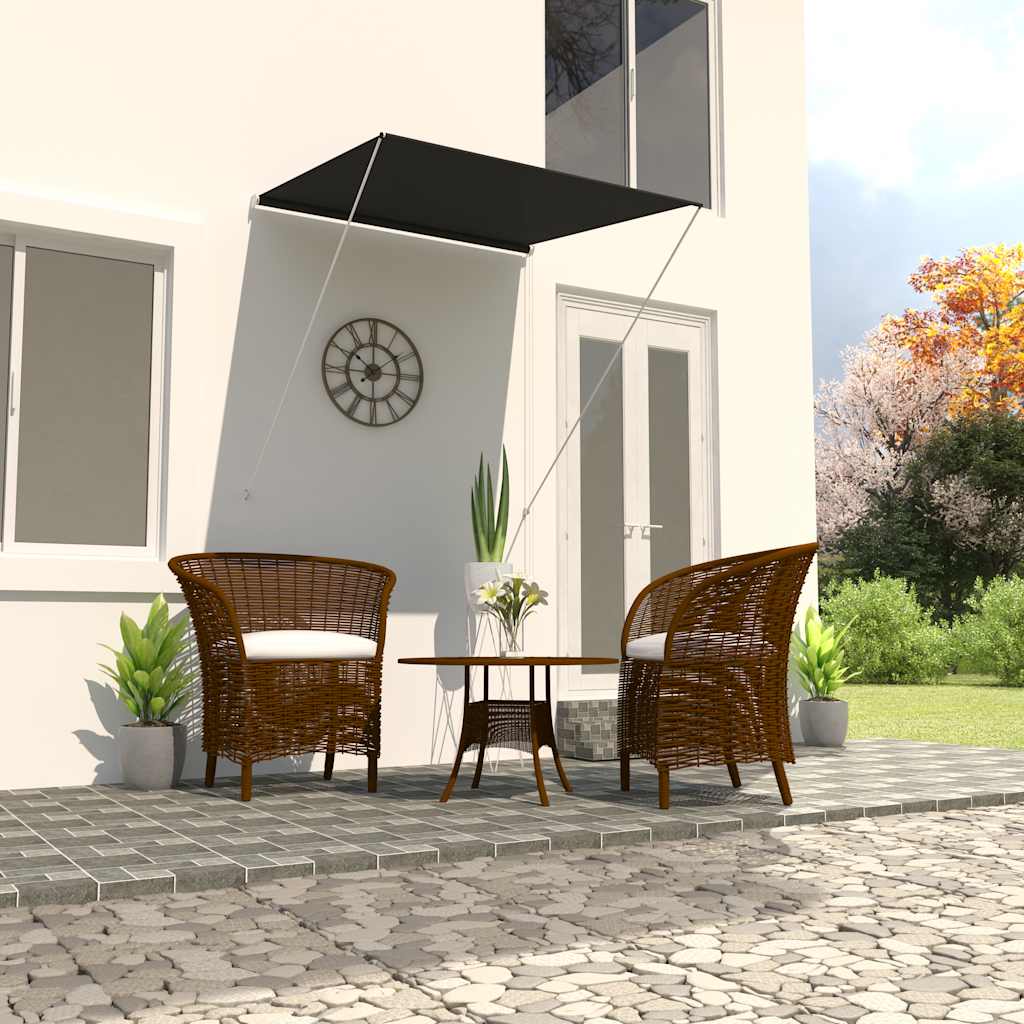 Retractable Awning 100x150 cm Anthracite