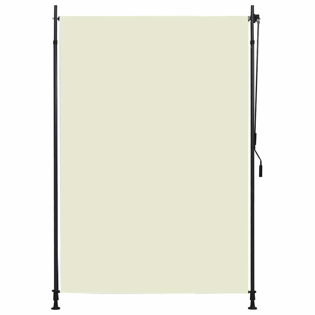 Outdoor Roller Blind 150x270 cm Cream