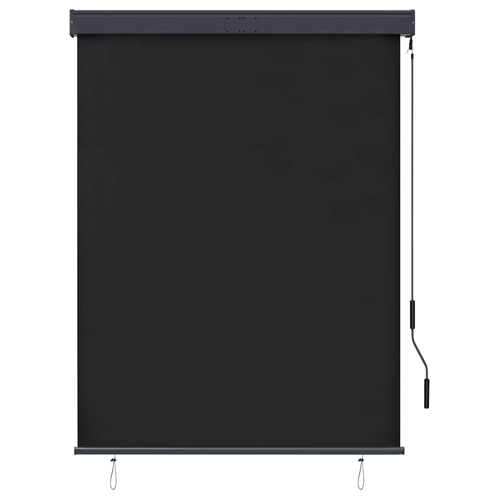 Outdoor Roller Blind 120x250 cm Anthracite