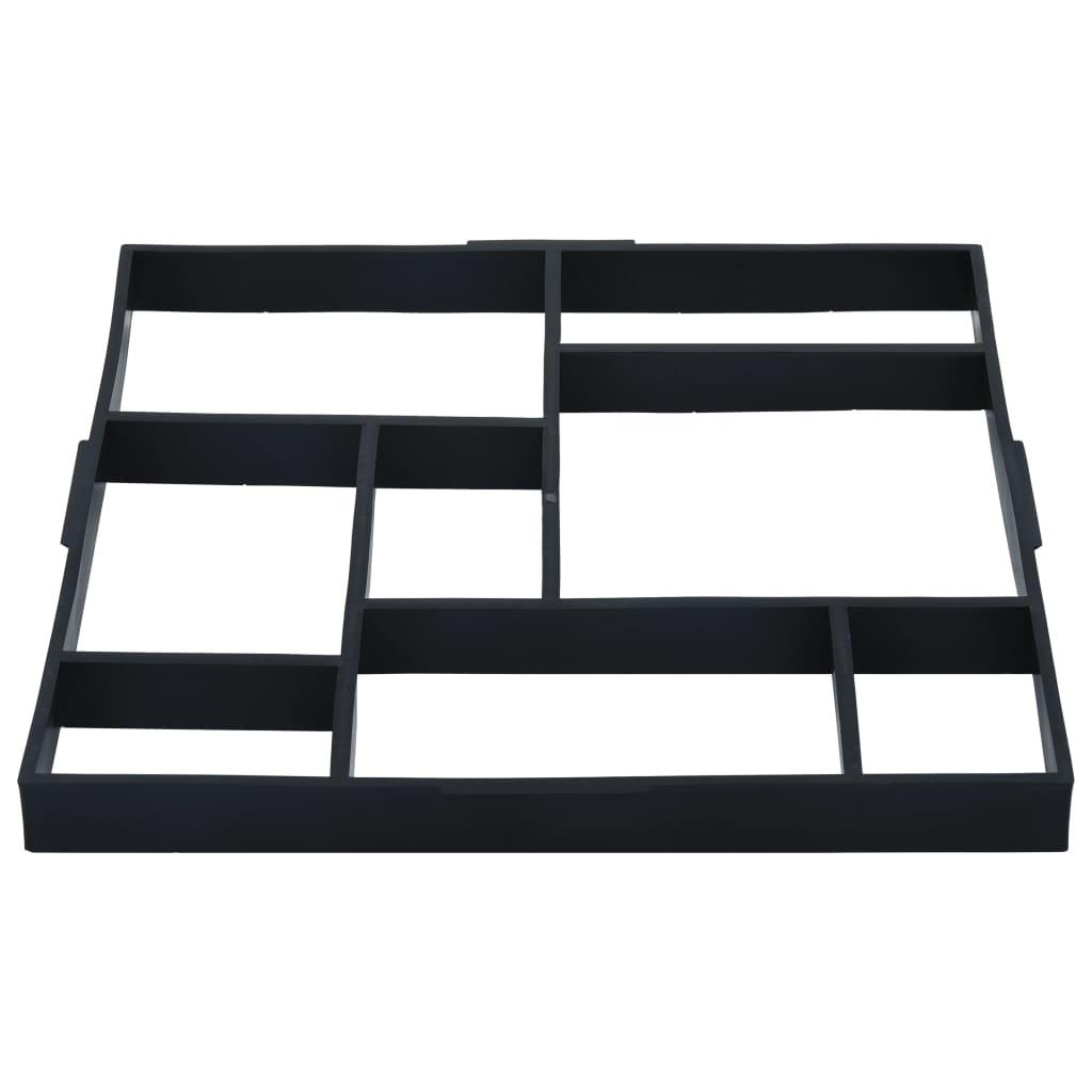 Pavement Moulds 2 pcs 50.4x50.4x4.3 cm Plastic