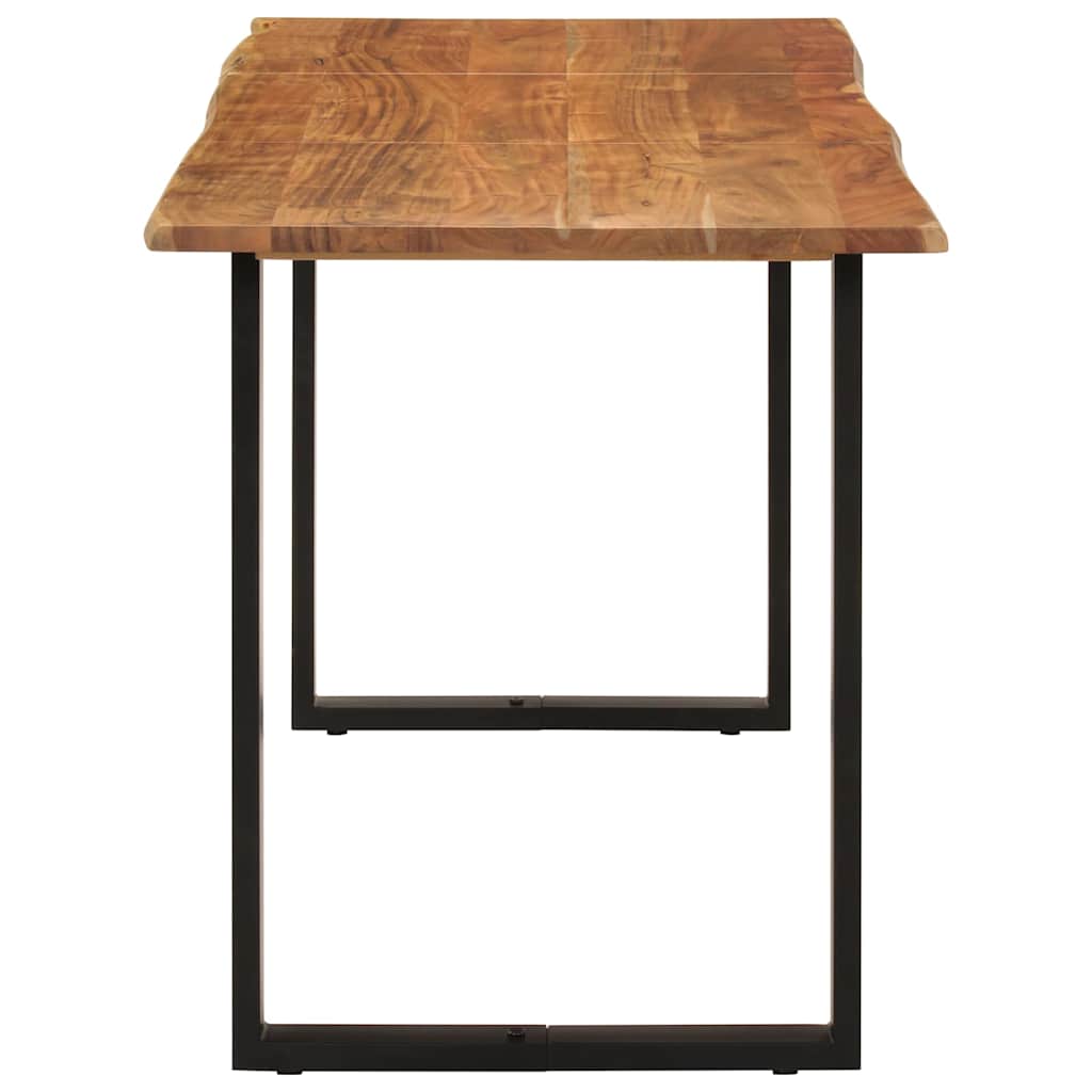 Dining Table 140x70x76 cm Solid Acacia Wood