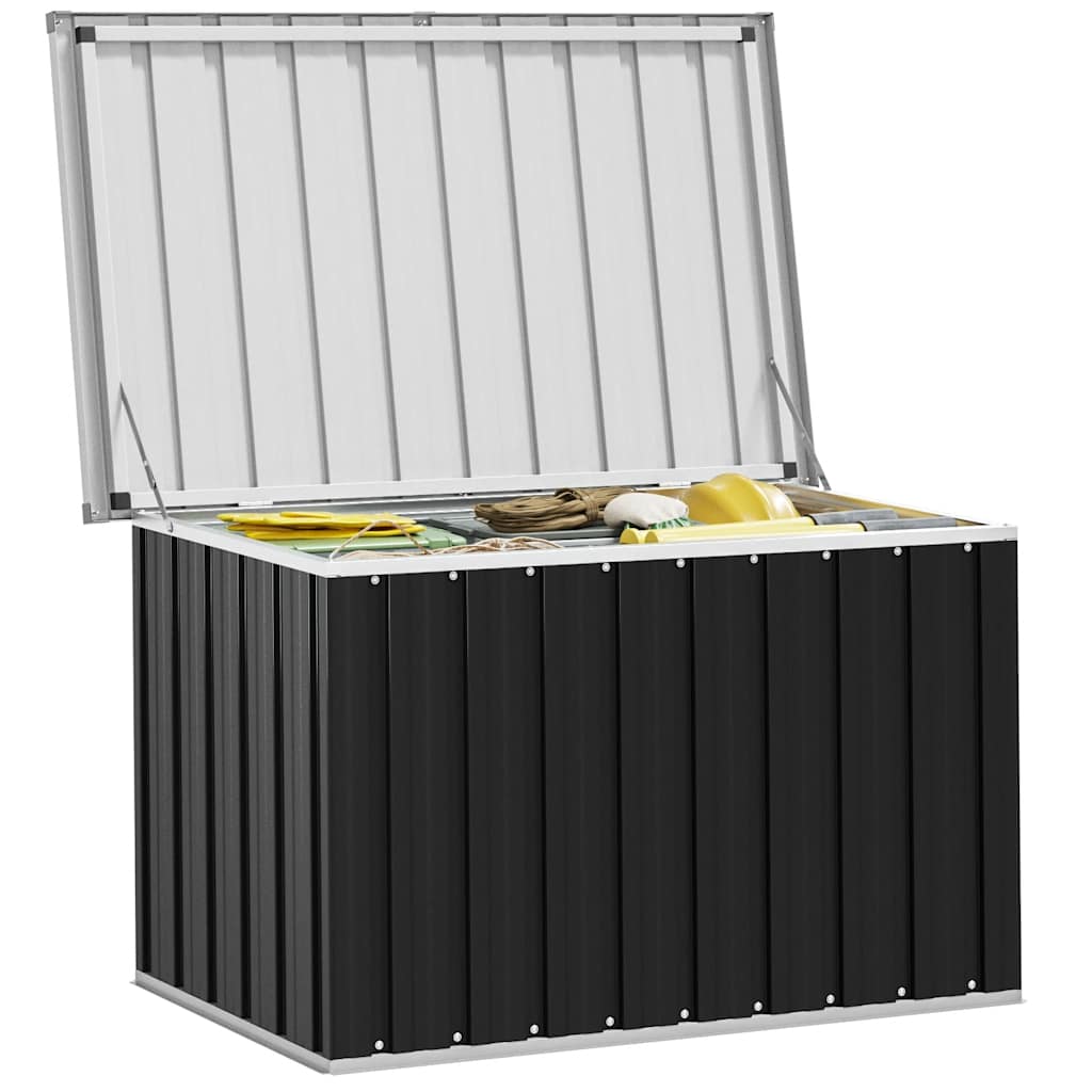 Garden Storage Box Anthracite 109x67x65 cm
