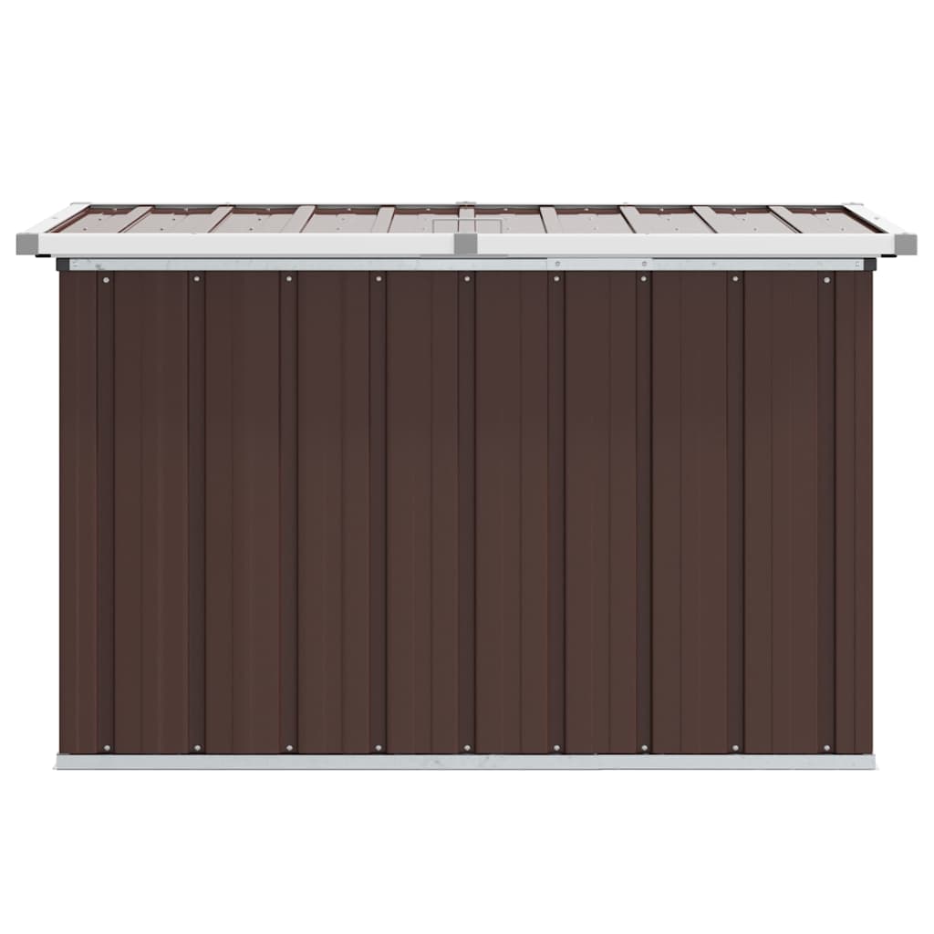 Garden Storage Box Brown 109x67x65 cm