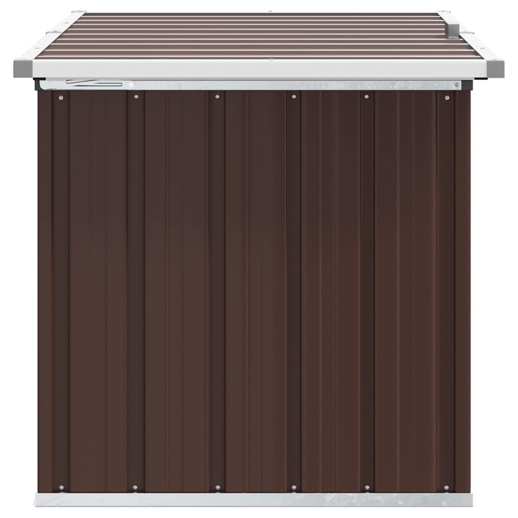 Garden Storage Box Brown 109x67x65 cm