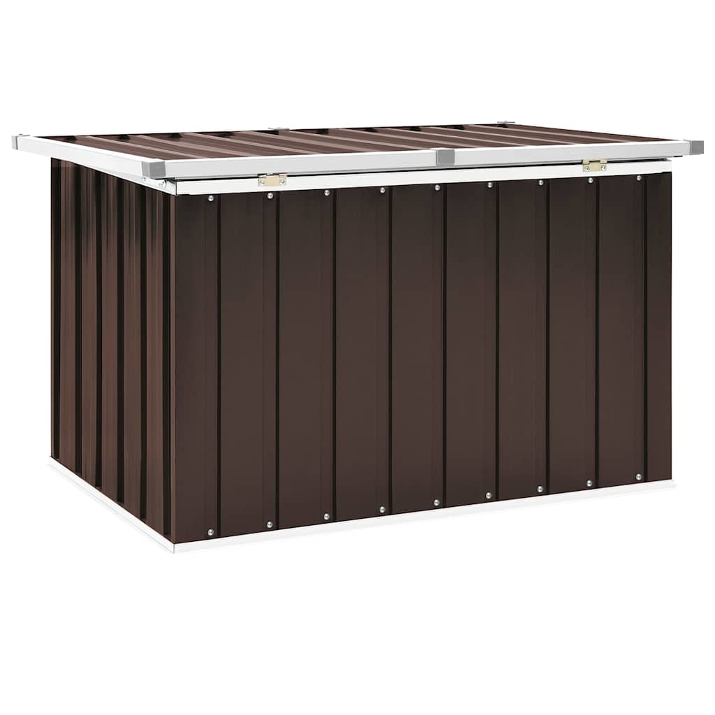 Storage boxes Galvanised Steel 109 x 67 x 65 cm Brown