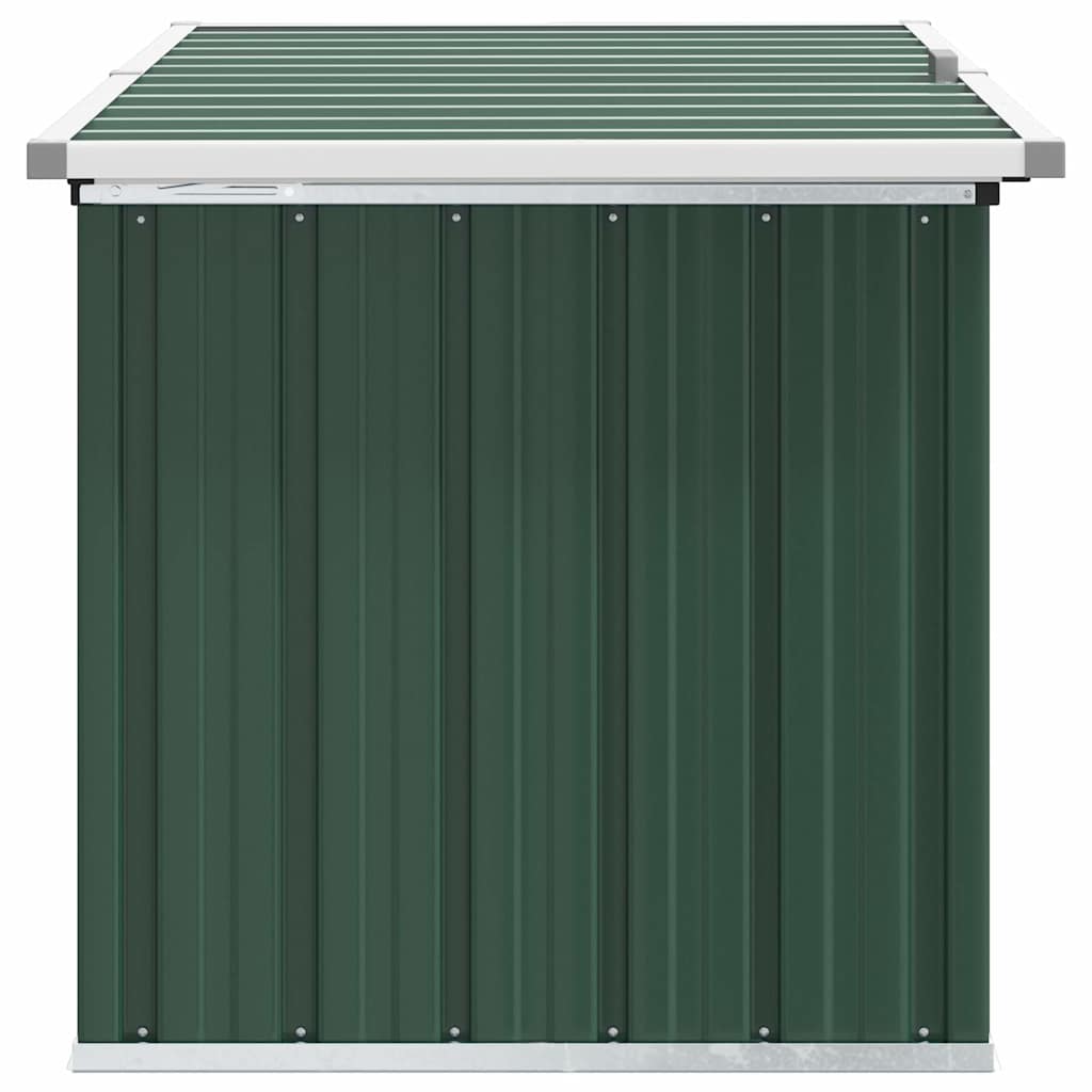 Garden Storage Box Green 129x67x65 cm