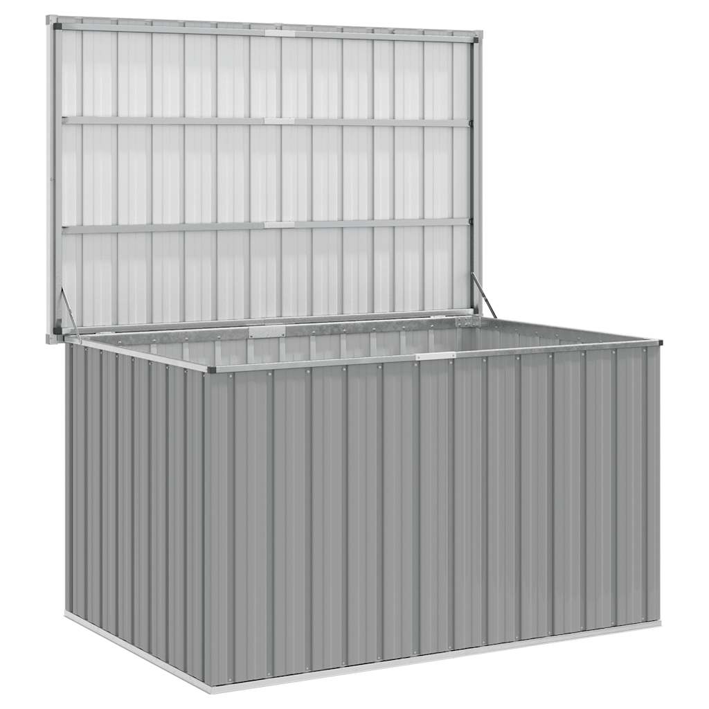 Garden Storage Box Grey 149x99x93 cm
