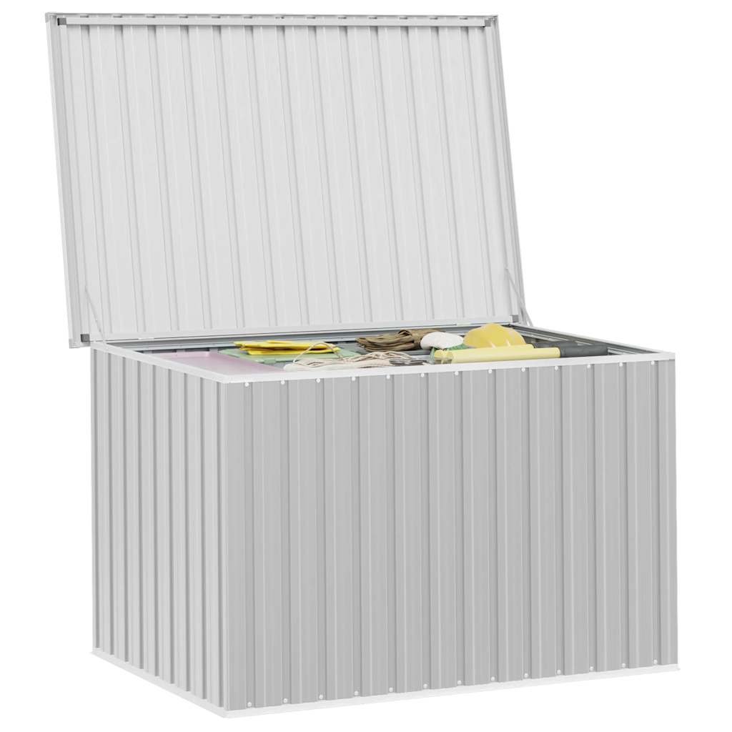 Garden Storage Box Grey 150x101x91 cm
