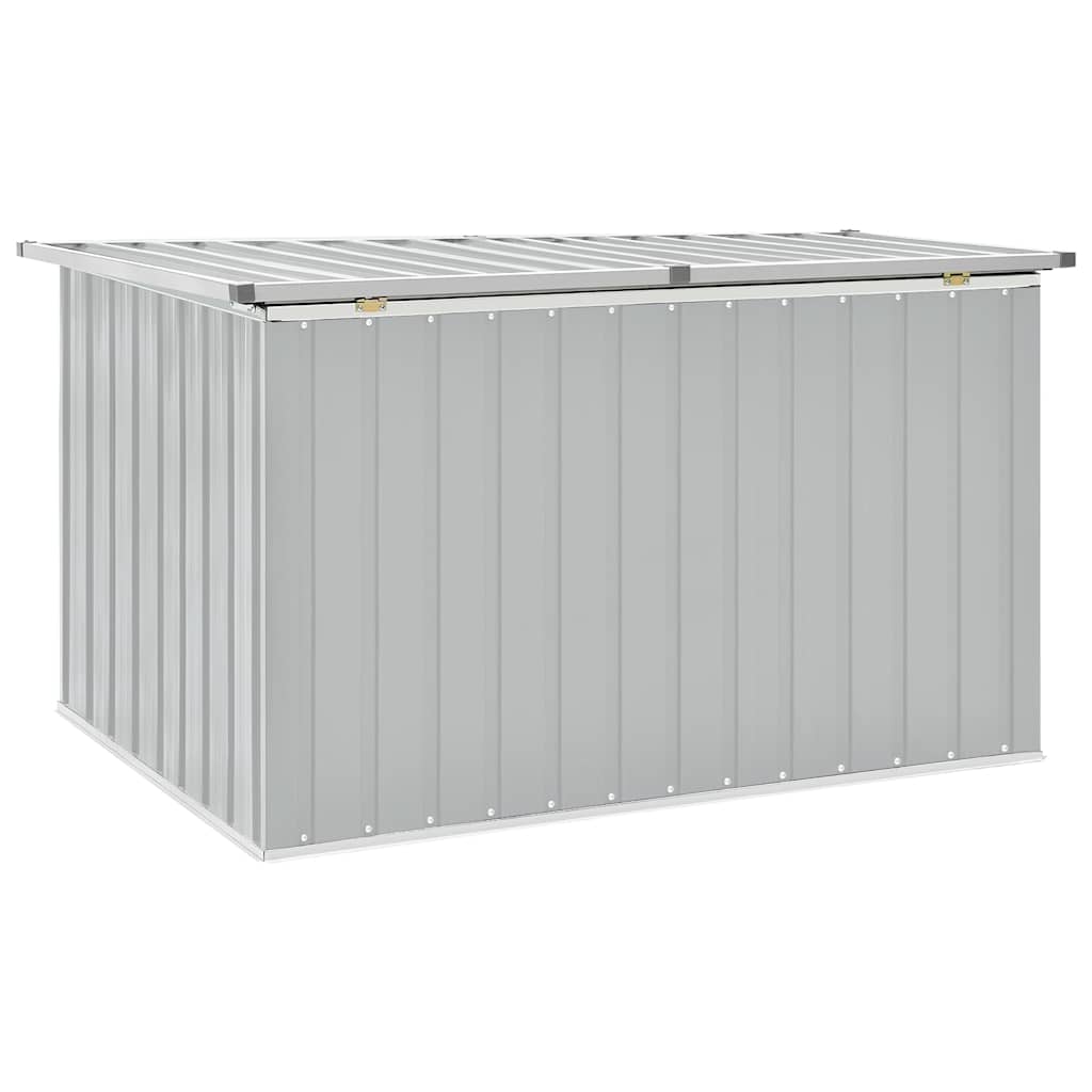 Garden Storage Box Grey 150x101x91 cm