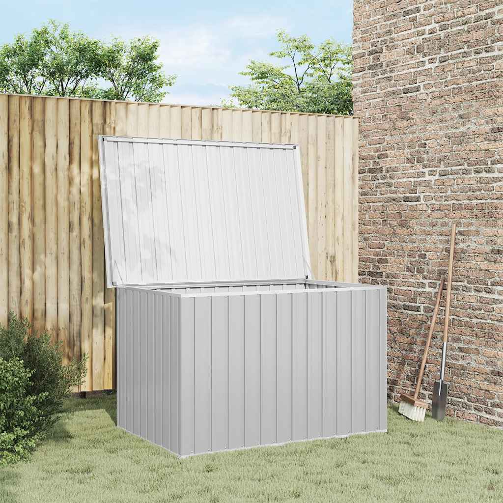 Garden Storage Box Grey 150x101x91 cm
