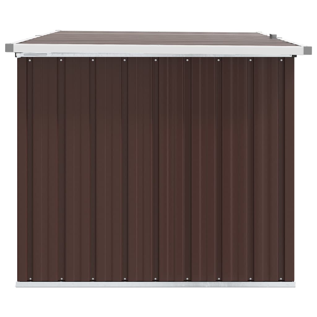 Garden Storage Box Brown 150x101x91 cm