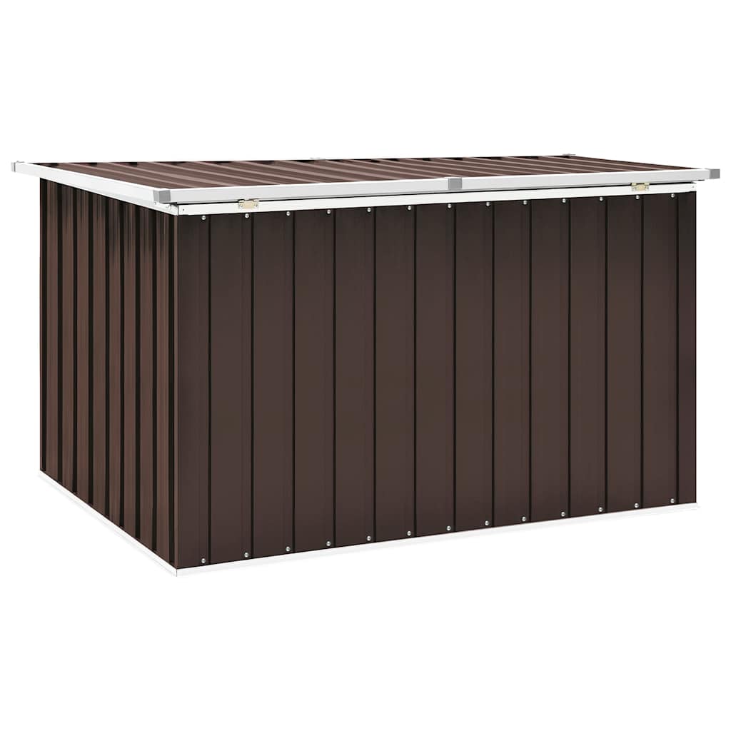 Garden Storage Box Brown 150x101x91 cm
