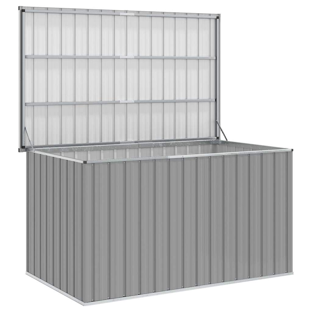 Garden Storage Box Grey 171x99x93 cm