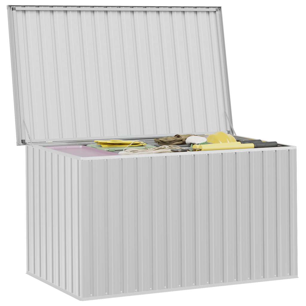 Garden Storage Box Grey 171x99x93 cm