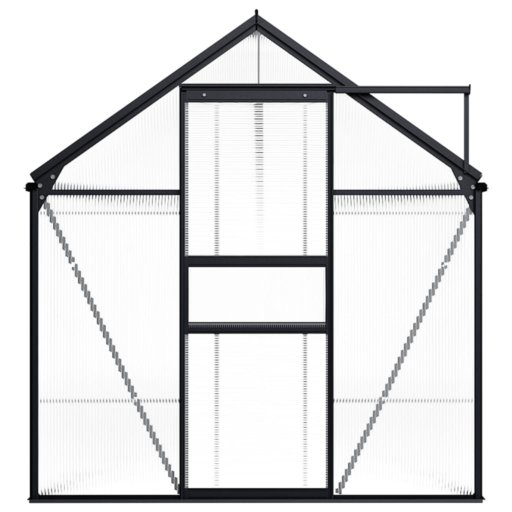 Greenhouse Anthracite Aluminium 8.17 m²