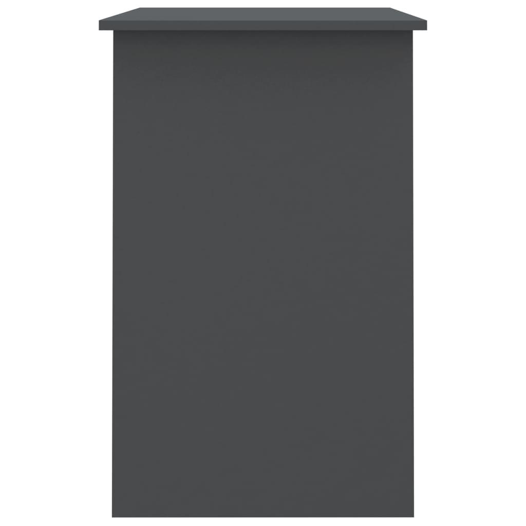 Desk Grey 100x50x76 cm Engineered Wood