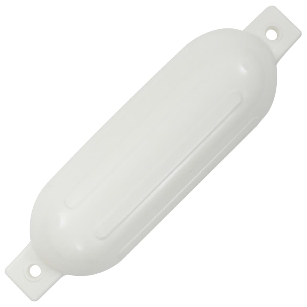 Boat Fenders 4 pcs White Ø 14x50 cm PVC