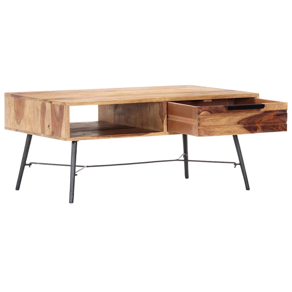 Coffee Table 88x55x40 cm Solid Acacia Wood