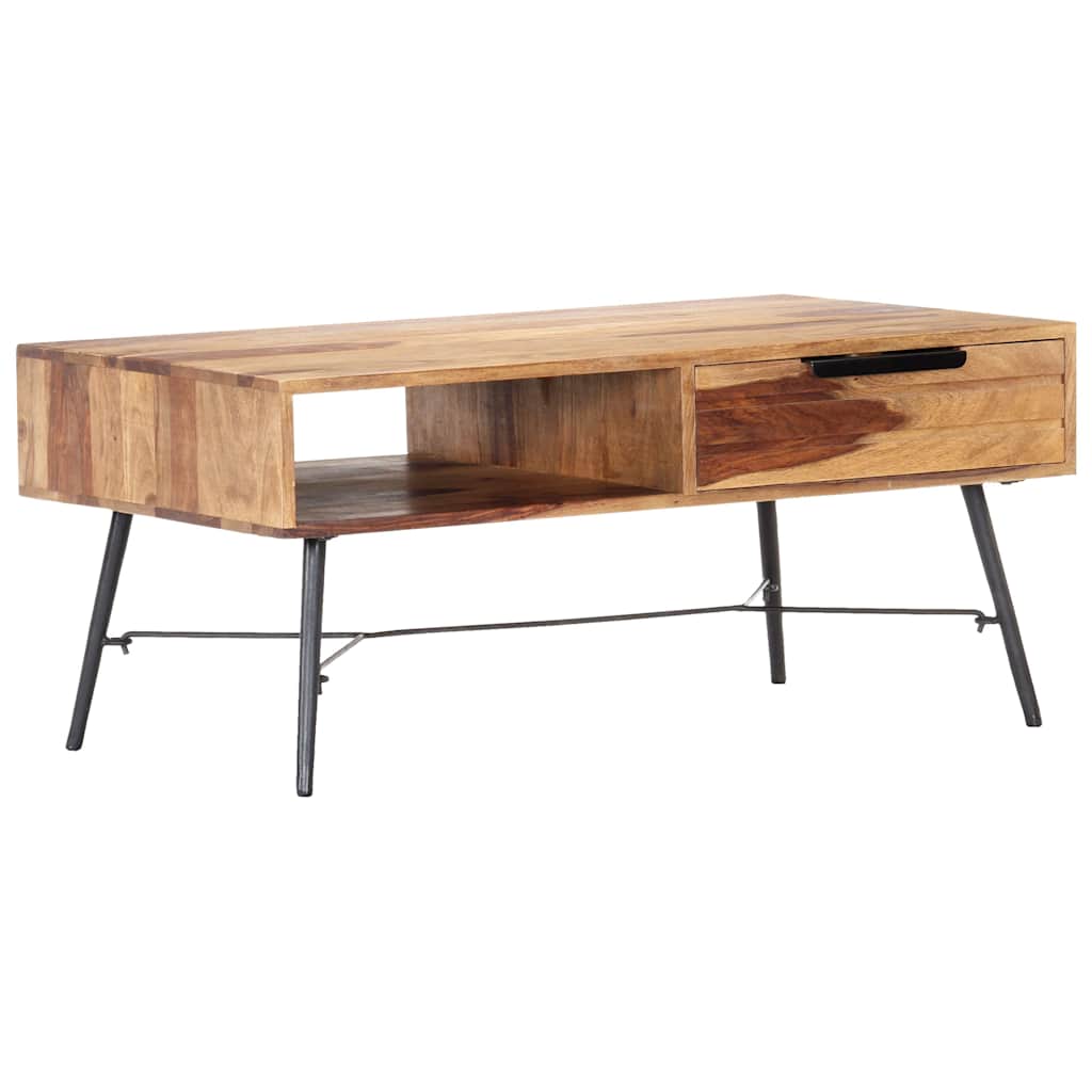 Coffee Table 88x55x40 cm Solid Acacia Wood