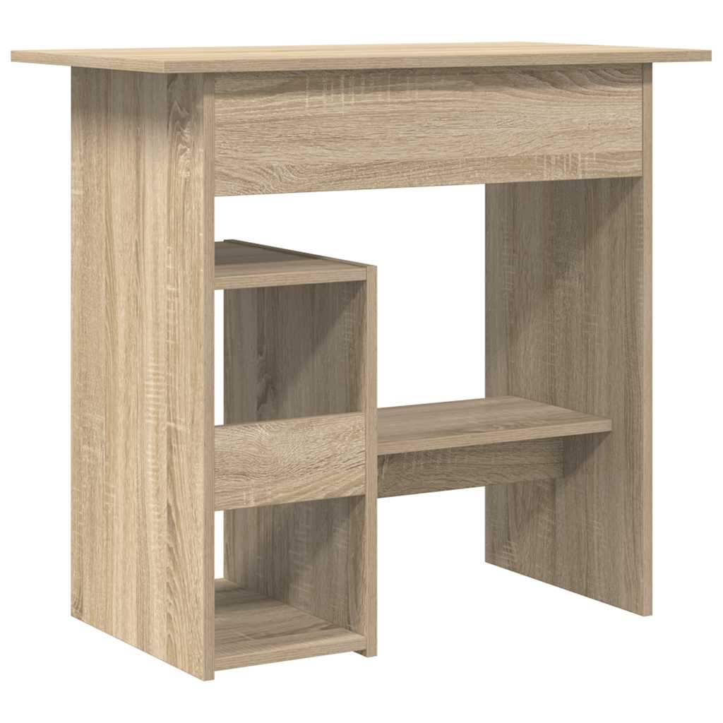 Desk Sonoma Oak 80x45x74 cm Engineered Wood