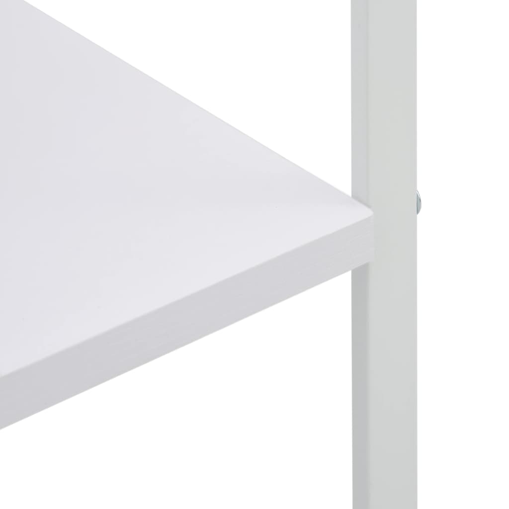 Microwave Cabinet White 60x39.6x123 cm Engineered Wood