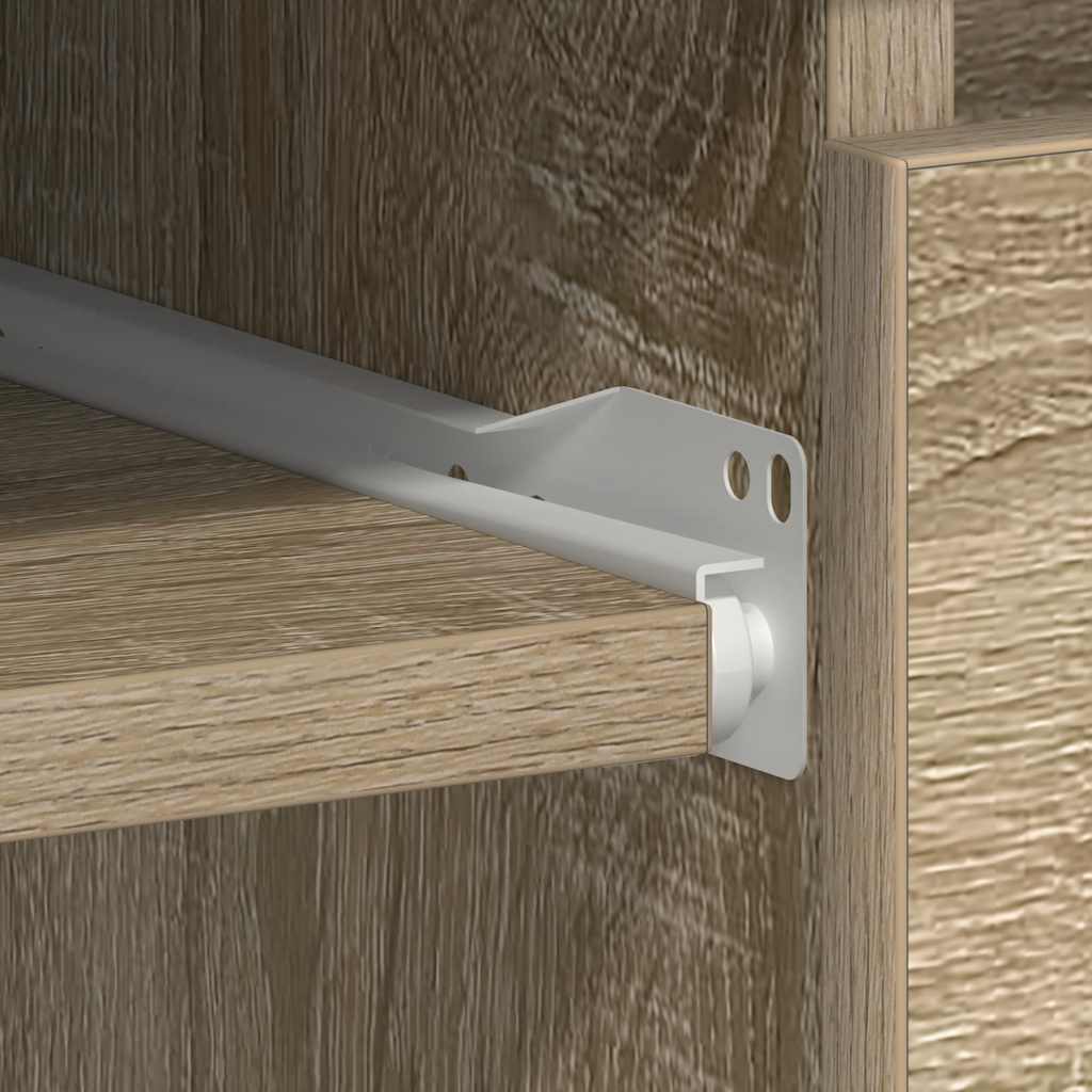 Desk Sonoma Oak 90x45x76 cm Engineered Wood