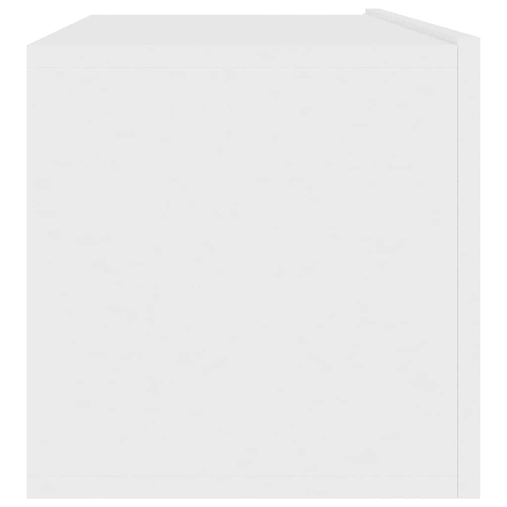 TV Cabinet White 100x30x30 cm Engineered Wood