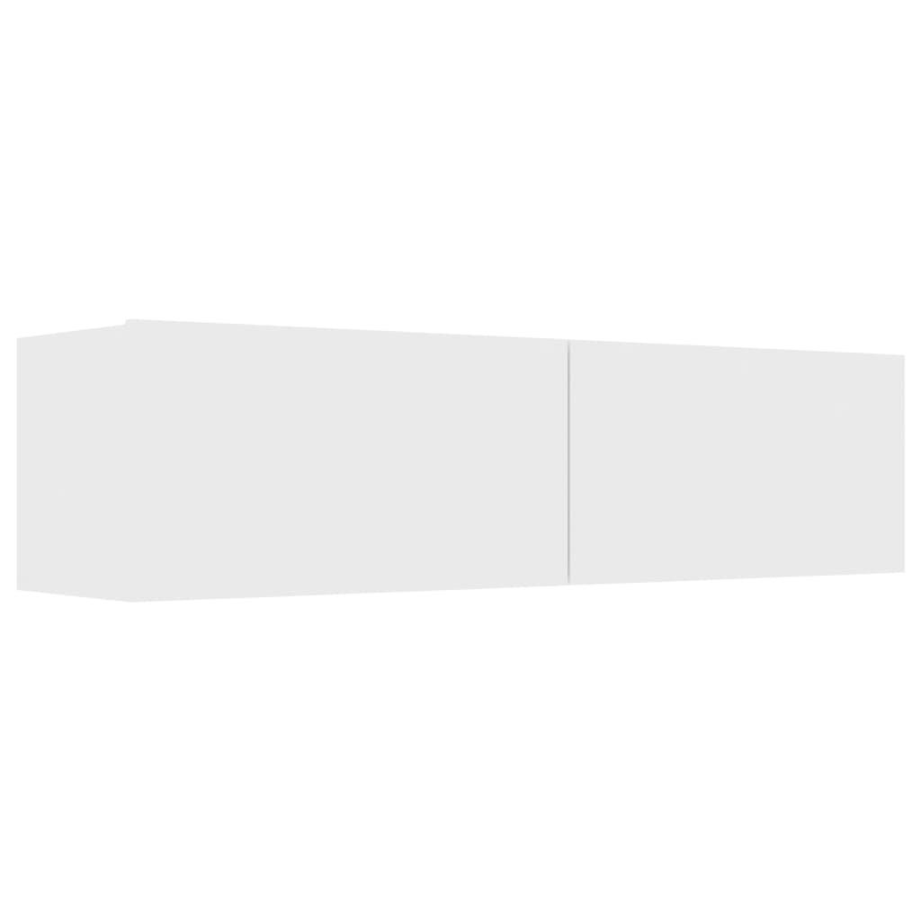 TV Cabinet White 120x30x30 cm Engineered Wood